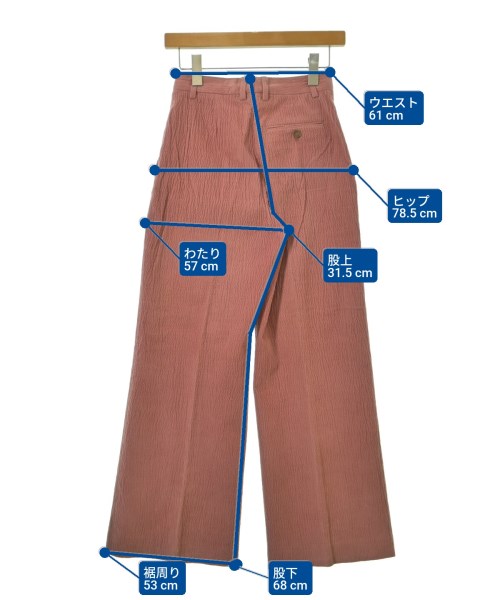 Acne Studios（アクネストゥディオズ）その他 ピンク サイズ:32(XXS位) レディース/2200654414033