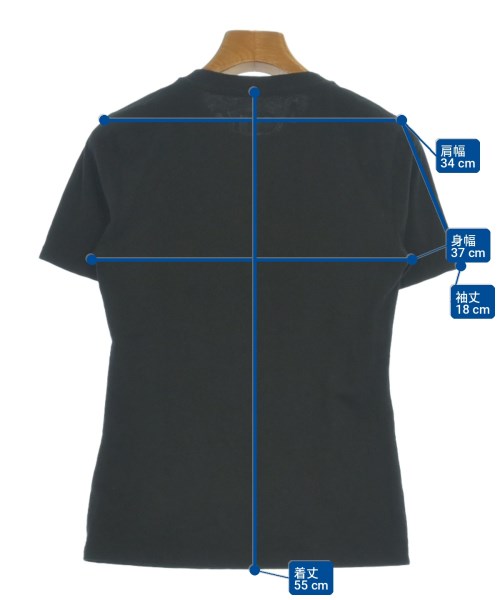 Acne Studios（アクネストゥディオズ）Tシャツ・カットソー 黒 サイズ:S レディース/2200702286124