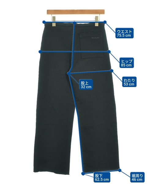 Acne Studios（アクネストゥディオズ）スウェットパンツ 黒 サイズ:XS レディース/2200699961103