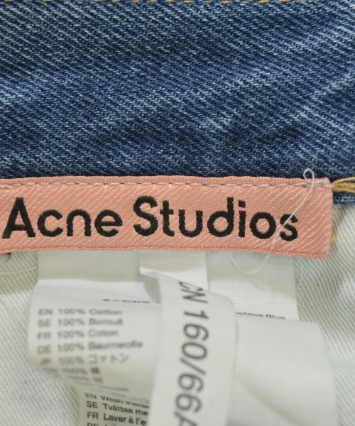 Acne Studios（アクネストゥディオズ）デニムパンツ 青 サイズ:26(M位) レディース/2200702994036