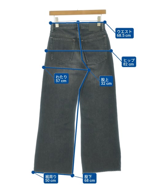 Acne Studios（アクネストゥディオズ）デニムパンツ 黒 サイズ:24(S位) レディース/2200702994043