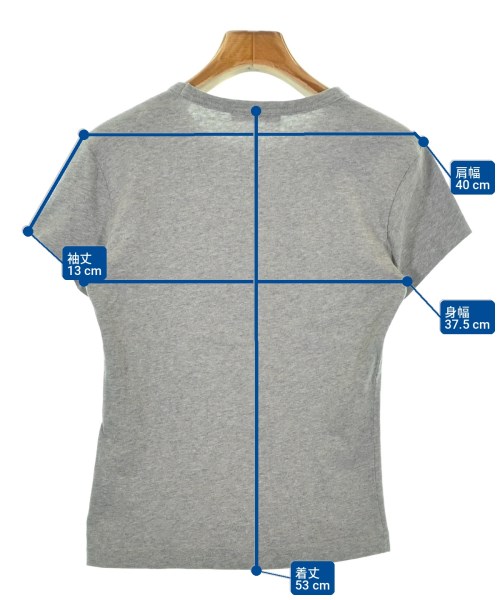 Acne Studios（アクネストゥディオズ）Tシャツ・カットソー グレー サイズ:XS レディース/2200702994067