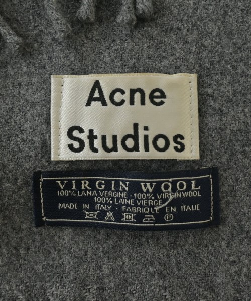 Acne Studios（アクネストゥディオズ）マフラー グレー サイズ:- レディース/2200686771319