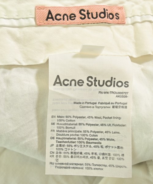 Acne Studios（アクネストゥディオズ）スラックス ピンク サイズ:34(XS位) レディース/2200703426017