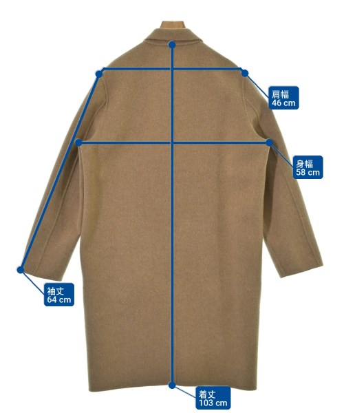 Acne Studios（アクネストゥディオズ）チェスターコート ベージュ サイズ:34(XS位) レディース/2200703528018
