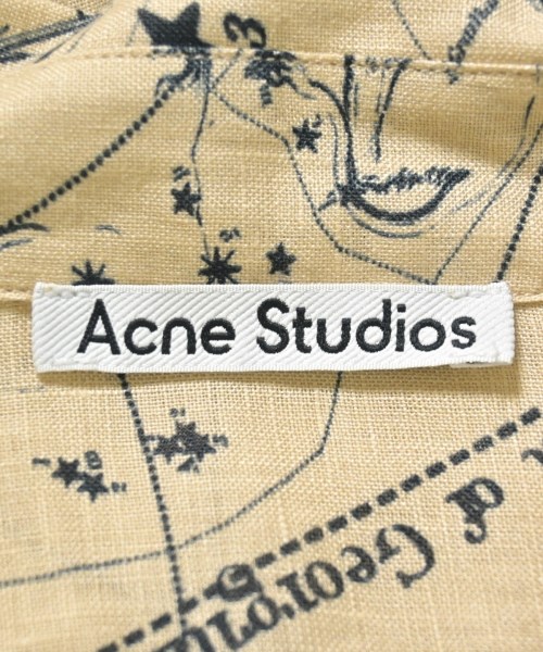 Acne Studios（アクネストゥディオズ）カジュアルシャツ ベージュ サイズ:34(XS位) レディース/2200703668264