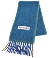 Acne Studios（アクネストゥディオズ）マフラー 青 サイズ:- レディース/2200703668592