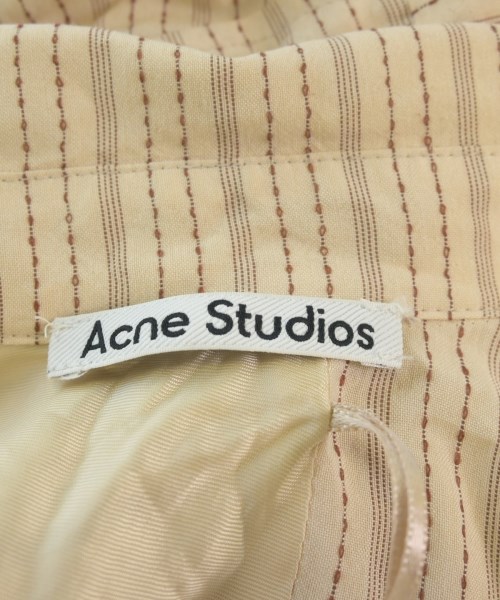 Acne Studios（アクネストゥディオズ）シャツワンピース ベージュ サイズ:38(M位) レディース/2200706133042