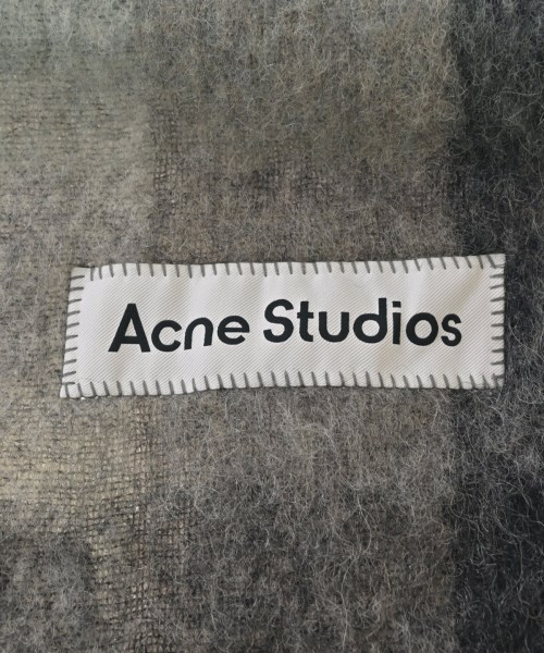 Acne Studios（アクネストゥディオズ）マフラー 黒 サイズ:- レディース/2200700554041