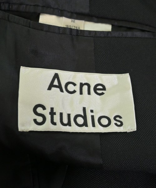 Acne Studios（アクネストゥディオズ）テーラードジャケット 黒 サイズ:32(XXS位) レディース/2200701498023