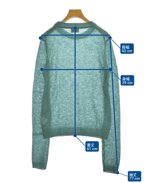 Acne Studios（アクネストゥディオズ）ニット・セーター 緑 サイズ:XS レディース/2200704235038