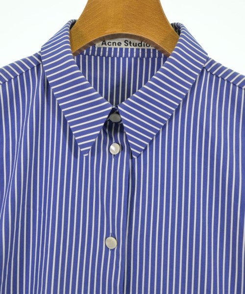 Acne Studios（アクネストゥディオズ）カジュアルシャツ 青 サイズ:36(S位) レディース/2200707566030