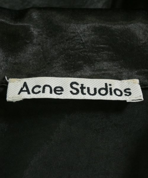Acne Studios（アクネストゥディオズ）カジュアルシャツ 黒 サイズ:32(XXS位) レディース/2200708254011
