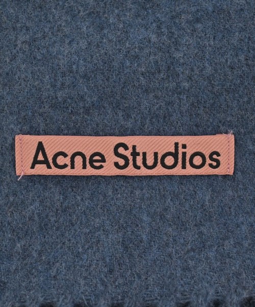 Acne Studios（アクネストゥディオズ）マフラー 青 サイズ:- レディース/2200704535077