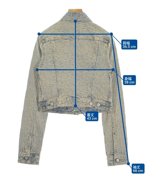 Acne Studios（アクネストゥディオズ）デニムジャケット 青 サイズ:32(XS位) レディース/2200709302018