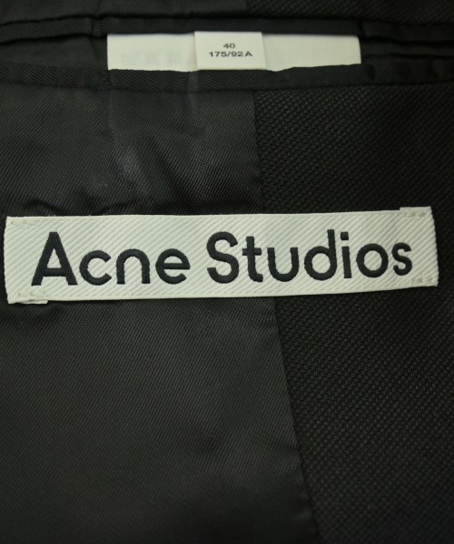 Acne Studios（アクネストゥディオズ）テーラードジャケット 黒 サイズ:40(M位) レディース/2200703612021