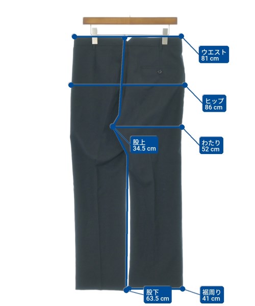 Acne Studios（アクネストゥディオズ）スラックス 紺 サイズ:36(S位) レディース/2200705976084