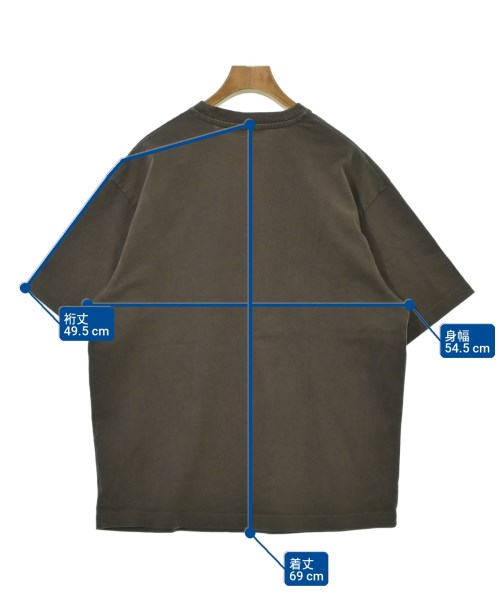 Acne Studios（アクネストゥディオズ）Tシャツ・カットソー 茶 サイズ:XS レディース/2200709797166