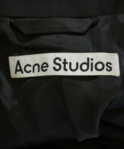 Acne Studios（アクネストゥディオズ）カジュアルジャケット 黒 サイズ:34(XS位) レディース/2200710067036