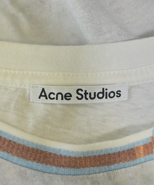 Acne Studios（アクネストゥディオズ）Tシャツ・カットソー 白 サイズ:L レディース/2200710067081