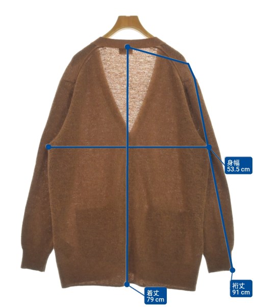 Acne Studios（アクネストゥディオズ）カーディガン 茶 サイズ:M レディース/2200659818034