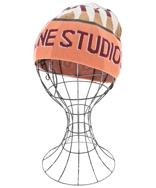 Acne Studios(アクネストゥディオズ)ニットキャップ・ビーニー オレンジ サイズ:56cm/2200659818102
