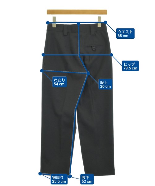 Acne Studios（アクネストゥディオズ）スラックス 黒 サイズ:32(XXS位) レディース/2200662628033