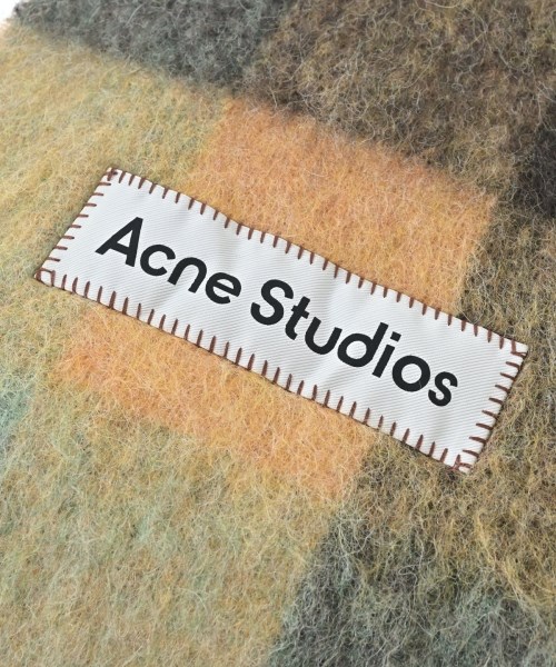Acne Studios（アクネストゥディオズ）マフラー 茶 サイズ:- メンズ/2200663461141