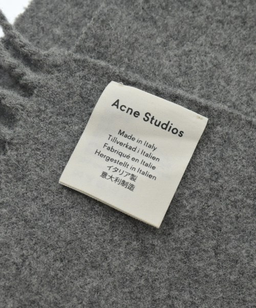 Acne Studios（アクネストゥディオズ）マフラー グレー サイズ:- レディース/2200661363072