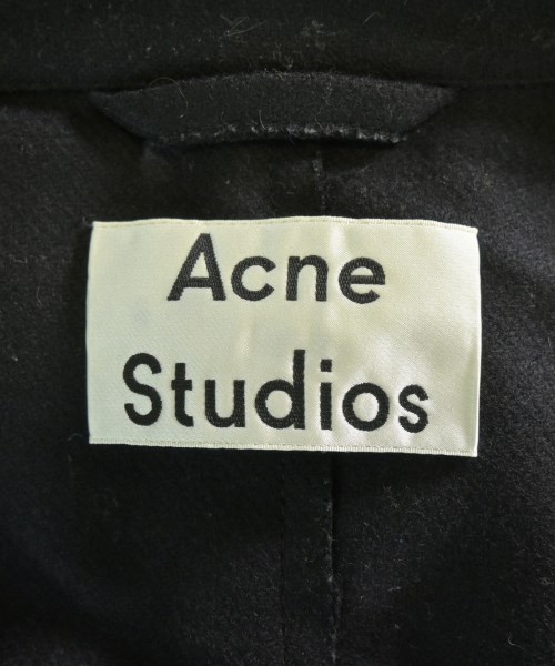 Acne Studios（アクネストゥディオズ）チェスターコート 黒 サイズ:34(XS位) レディース/2200666052025