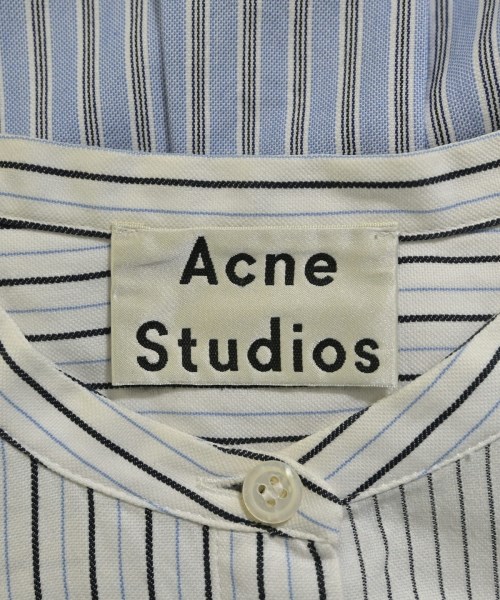 Acne Studios（アクネストゥディオズ）シャツワンピース 白 サイズ:34(XS位) レディース/2200666052056