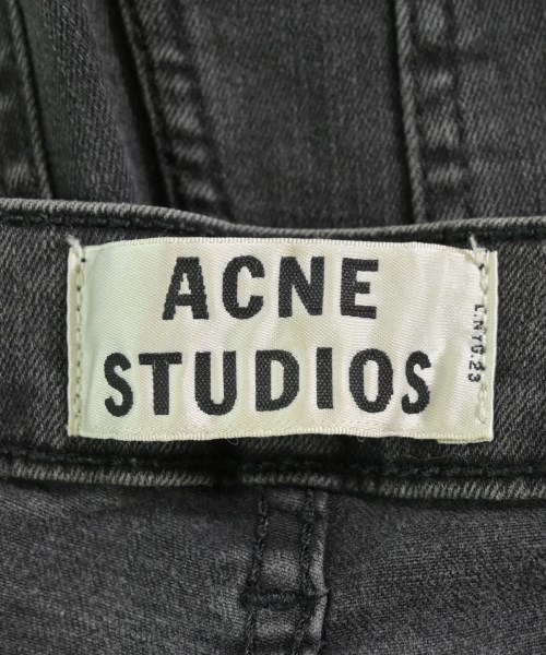 Acne Studios（アクネストゥディオズ）デニムパンツ 黒 サイズ:27(M位) レディース/2200666052155