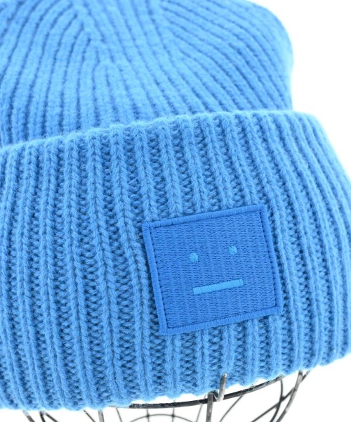 Acne Studios（アクネストゥディオズ）ニットキャップ・ビーニー 青 サイズ:56 レディース/2200664464066