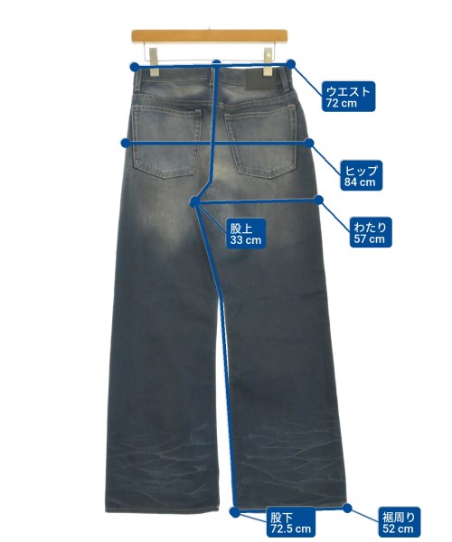 Acne Studios（アクネストゥディオズ）デニムパンツ 紺 サイズ:26(M位) レディース/2200664172022