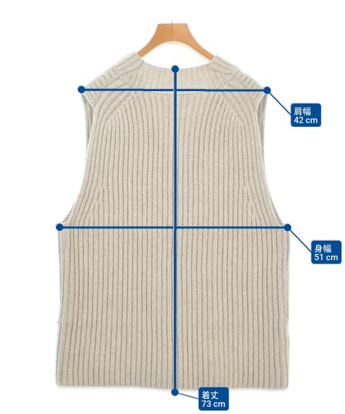 Acne Studios（アクネストゥディオズ）ベスト ベージュ サイズ:XS レディース/2200669875010