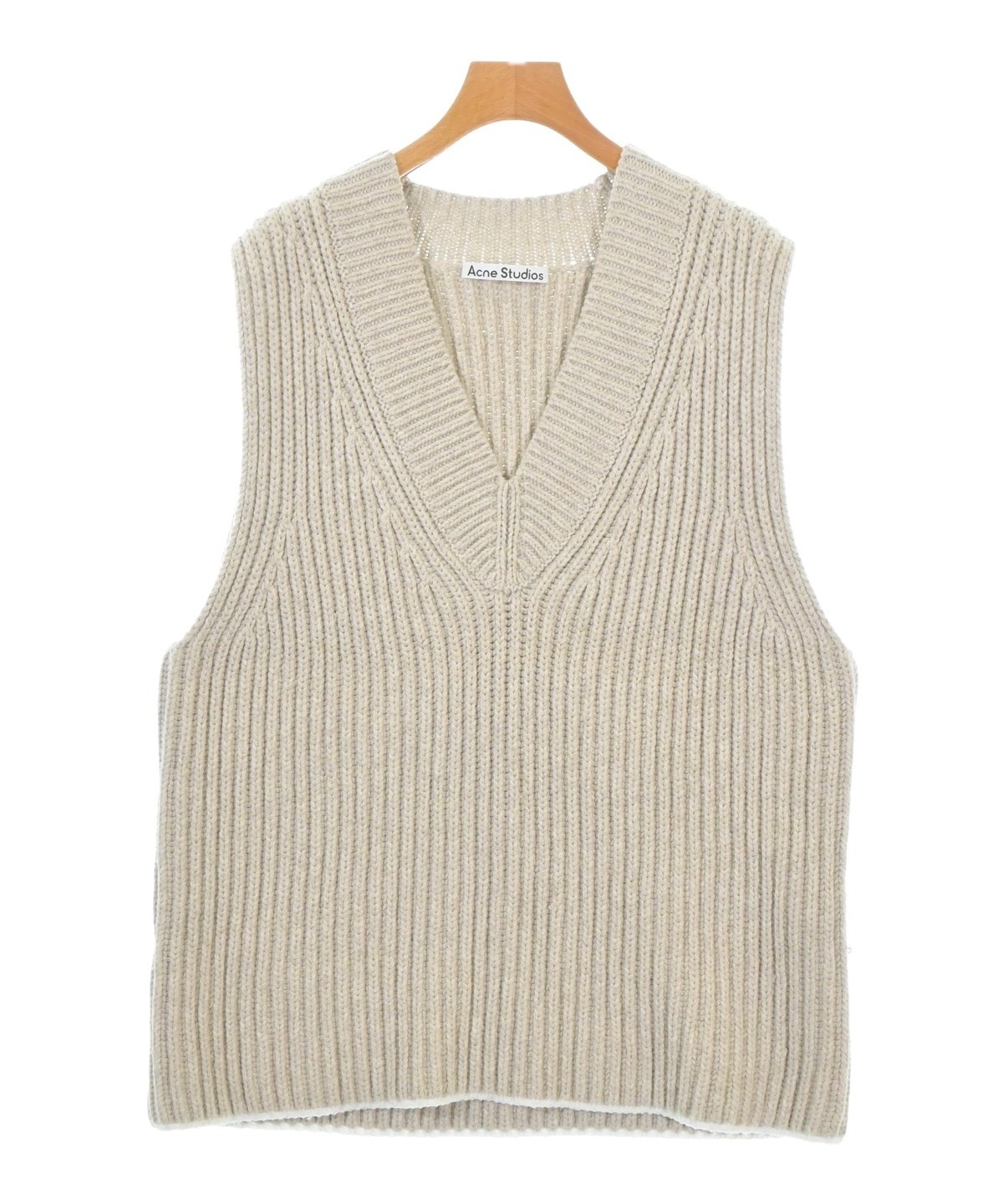 Acne Studios（アクネストゥディオズ）ベスト ベージュ サイズ:XS 