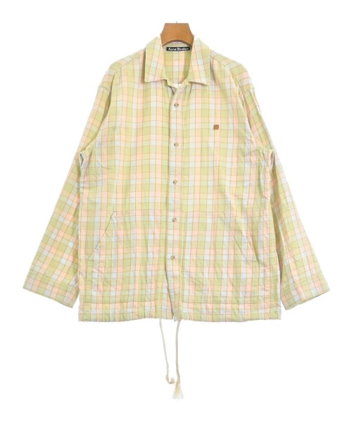 Acne Studios(アクネストゥディオズ)カジュアルシャツ 緑 サイズ:XS/2200669875027