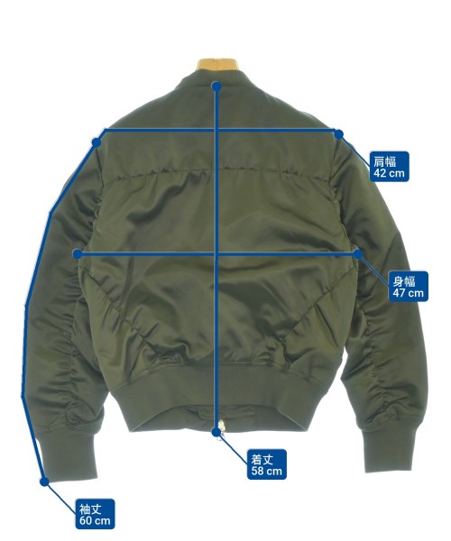 Acne Studios（アクネストゥディオズ）ミリタリーブルゾン カーキ サイズ:36(S位) レディース/2200663951031