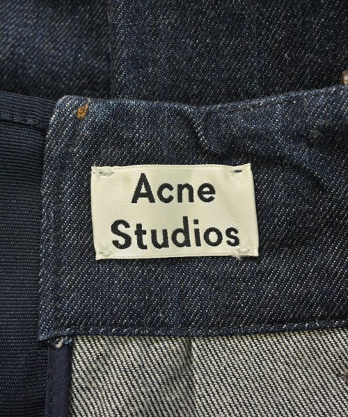 Acne Studios（アクネストゥディオズ）ひざ丈スカート 紺 サイズ:38(M位) レディース/2200665274015