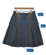 Acne Studios（アクネストゥディオズ）ひざ丈スカート 紺 サイズ:38(M位) レディース/2200665274015