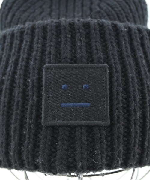 Acne Studios（アクネストゥディオズ）ニットキャップ・ビーニー 黒 サイズ:- レディース/2200670851157