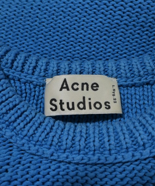 Acne Studios（アクネストゥディオズ）ニット・セーター 青 サイズ:XS レディース/2200670969081