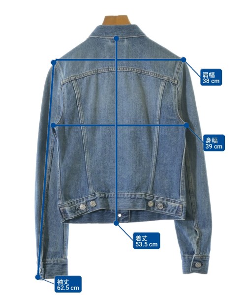 Acne Studios（アクネストゥディオズ）デニムジャケット 青 サイズ:34(XS位) レディース/2200723188032