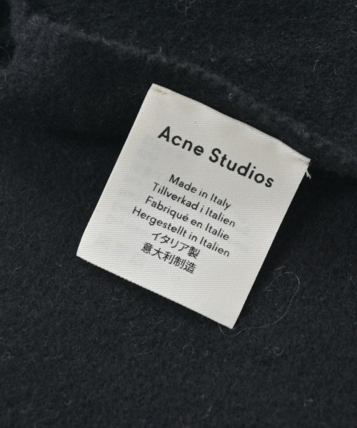 Acne Studios（アクネストゥディオズ）マフラー 黒 サイズ:- レディース/2200724572243