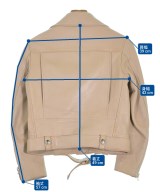 Acne Studios（アクネストゥディオズ）ライダース ベージュ サイズ:34(XS位) レディース/2200726880018