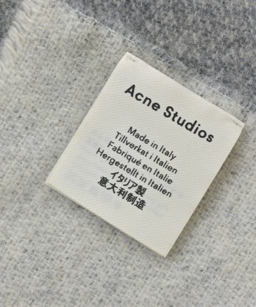 Acne Studios（アクネストゥディオズ）マフラー グレー サイズ:- レディース/2200732667092