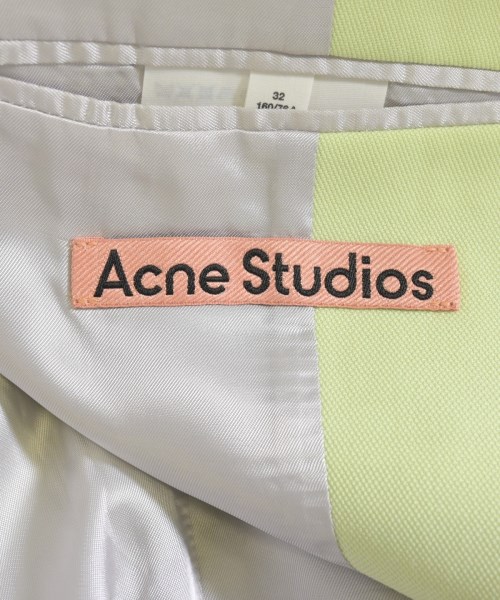Acne Studios（アクネストゥディオズ）テーラードジャケット 緑 サイズ:32(XXS位) レディース/2200727852212