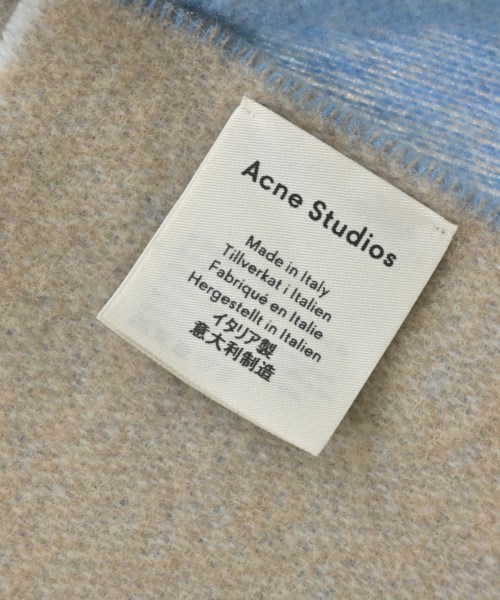 Acne Studios（アクネストゥディオズ）マフラー 青 サイズ:- レディース/2200735443020