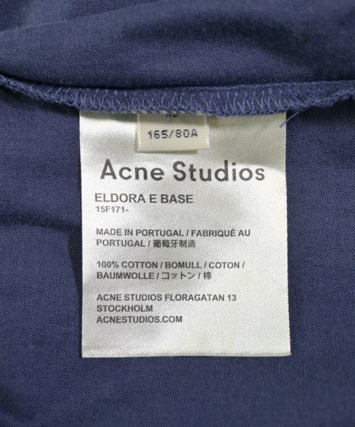 Acne Studios（アクネストゥディオズ）Tシャツ・カットソー 紺 サイズ:XS レディース/2200718611101