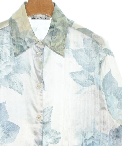 Acne Studios（アクネストゥディオズ）カジュアルシャツ 白 サイズ:36(S位) レディース/2200720556070